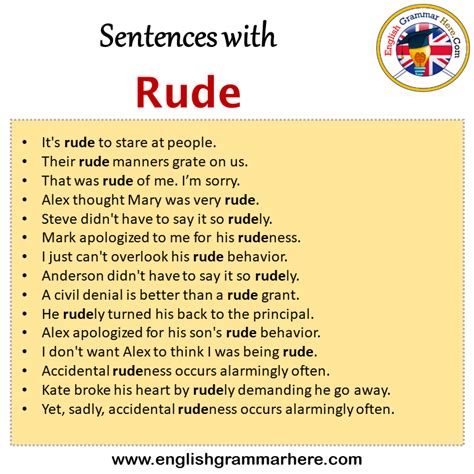 professional word for rude.
